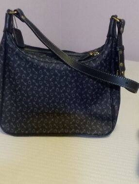 Why Classic Black Patterned Shoulder Bag And Wallet